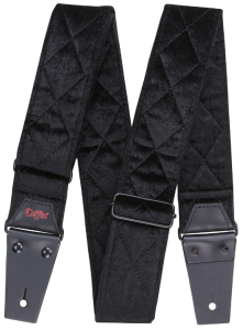 Coffin CFS-CNTBK Pasek The Count Black Velvet - pasek do gitary