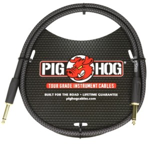 Pig Hog PCH3BK - kabel jack 6,3 mm