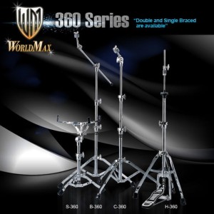 World Max C360W Cymbal Stand - statyw łamany