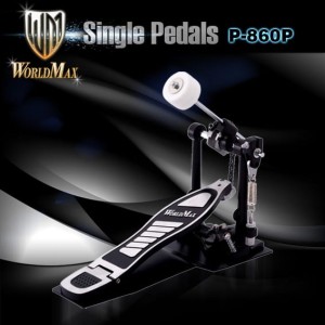 World Max P860P Drum Pedal - stopa pojedyncza