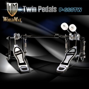 World Max P660TW Twin Pedal - stopa podwójna