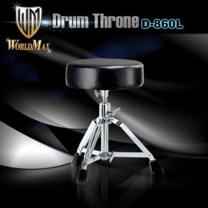 World Max D860L - stołek Perkusyjny