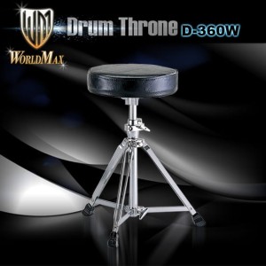 World Max D360W - stołek Perkusyjny