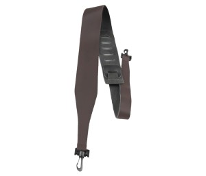 Perri's 2190 2.5” Brown Leather Banjo Strap with Plastic Swivel Hook - pasek gitarowy
