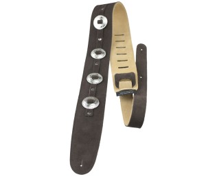 Perri's 225 2,5" Suede Conchos - pasek do gitary