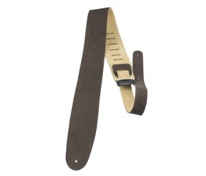 Perri's 201 2,5" Suede Brown - pasek do gitary