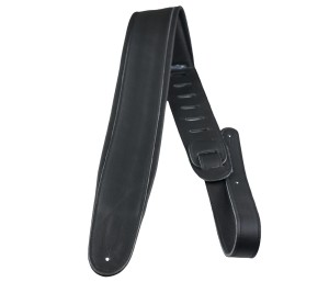 Perri's 157 2.5" Soft Leader Pad Black - pasek do gitary