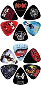 Perri's ACDC1 12pcs AC/DC - komplet kostek do gitary