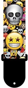 Perri's 8218 2,5" Emoji Skull & Friends - pasek do gitary