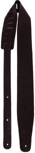 Perri's 7171 2,5" Saddle Leather Black - pasek do gitary