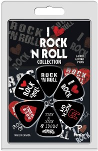 Perri's PP02 I Love Rock n Roll - komplet kostek do gitary