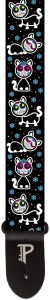 Perri's 7212 2" Polyester Kids Wanna Have Fun Sugar Cats - pasek do gitary