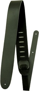 Perri's 6625 2.5" Black Leather - pasek do gitary