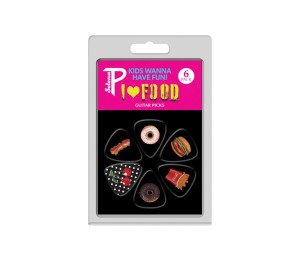 Perri's SP01 I Love Foods - zestaw kostek do gitary