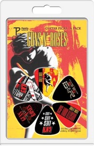 Perri's GR1 Guns N' Roses - komplet kostek do gitary