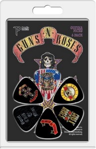 Perri's GR2 Guns N' Roses - komplet kostek do gitary