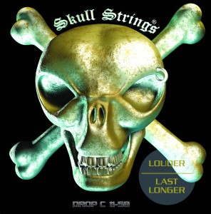 Skull Strings DROP Line DC 11-58 - struny do gitary elektrycznej