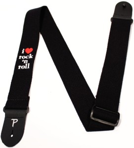 Perri's 7042 2" Cotton I Love Rock'n Roll - pasek do gitary