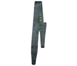  Perri's 7052 2,5" Oil Leather Green - pasek do gitary
