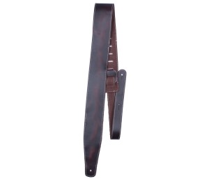 Perri's 7053 2,5" Oil Leather Wine - pasek do gitary