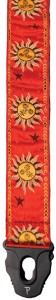 Perri's 6831 2" Red Suns Jacquard - pasek do gitary
