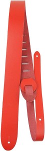 Perri's 6702 2" Basic Leather Red - pasek do gitary