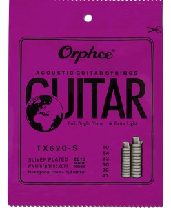 Orphee TX620-S 10-47 - struny do gitary akustycznej