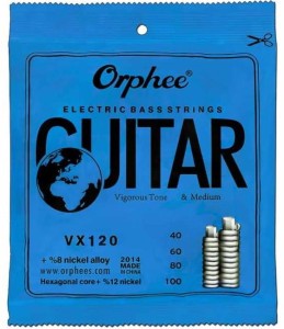 Orphee VX120 40-100 - struny do gitary basowej