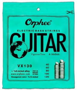 Orphee VX130 40-120 - struny do gitary basowej