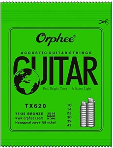 Orphee TX620 10-47 - struny do gitary akustycznej