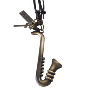 Ruby MG 129B - naszyjnik saksofon