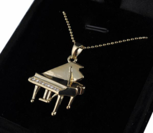 Ruby MG 119 - naszyjnik fortepian