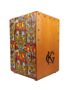 KG Cajon KID MY Sarong Monkey Yellow