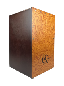 KG Cajon BSP FS Coffee Brown Cherry Root Fixed Snare	