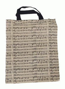 Ruby MG 332 - torba szara "pięciolinia"