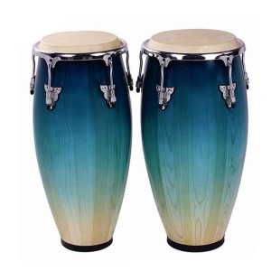 KG CX D085C Blue Burst Conga 12 1/2" + 11 3/4" W/Stand
