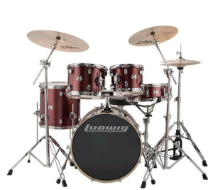 Ludwig Evolution LCEE20025 Red Sparkle - zestaw perkusyjny