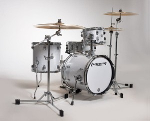 Ludwig Breakbeats LC179XX028 White Sparkle - zestaw perkusyjny