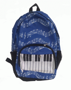 Ruby MG 351A - niebieski plecak z klawiaturą
