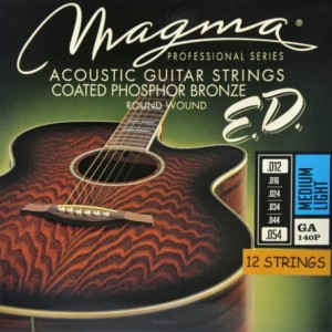 Magma GA140P 12-54 12-str - struny do gitary akustycznej