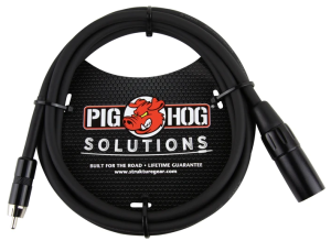 Pig Hog PX-XMR06 - kabel RCA - XLR