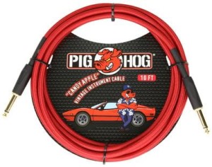 Pig Hog PCH10CA Candy Apple - kabel instrumentalny