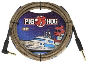 Pig Hog PCH10TBRR Tuscan Brown - kabel instrumentalny