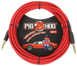 Pig Hog PCH20CA Candy Apple - kabel instrumentalny