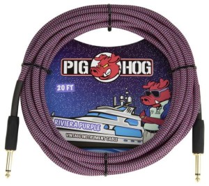 Pig Hog PCH20RPP Riviera Purple - kabel instrumentalny