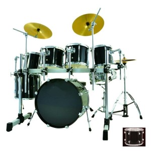 KG CX D010 Black Zestaw Perkusyjny