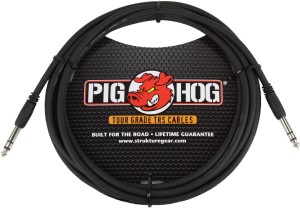 Pig Hog PTRS10 - kabel audio TRS 3m