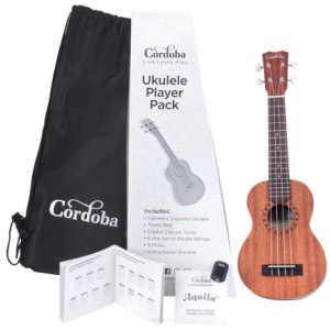 Cordoba Ukulele Player Pack Concert - ukulele koncertowe zestaw