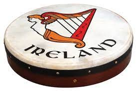 Halifax 2577 Birds Bodhran 16" x 3 1/2"" - irlandzki bęben ramowy