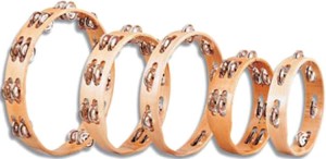 Halifax 1828 Tamburine 8" Double - tamburyn